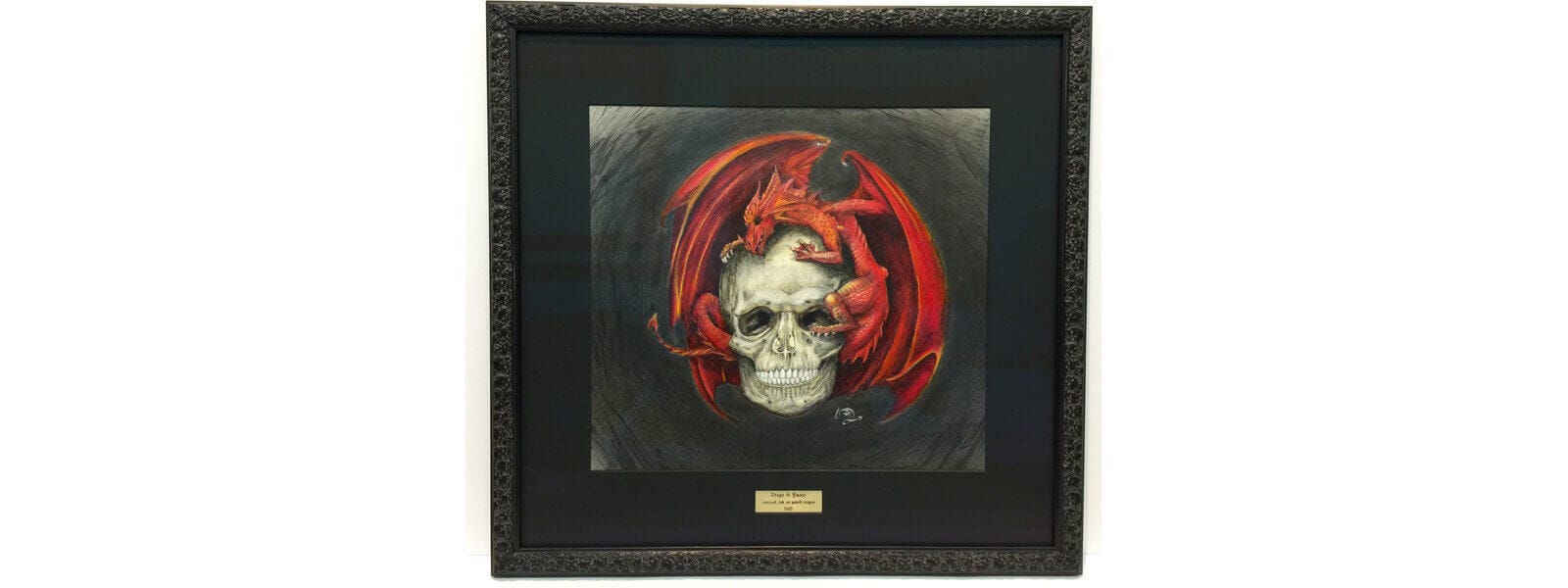 HS-skull-dragon-art-framed