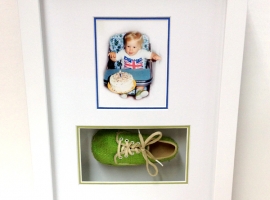 Baby Shoes Framed