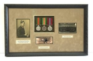 War Medals Framing